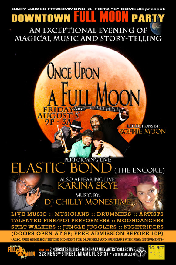 Full Moon Party - August 3, 2012 @ 7th Circuit Studios