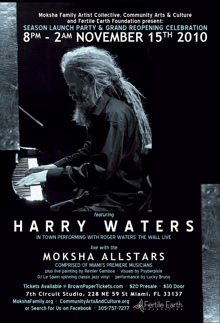 A Special Evening with Harry Waters – November 15, 2010