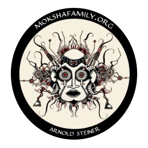 Steiner Moksha Symbol Sticker